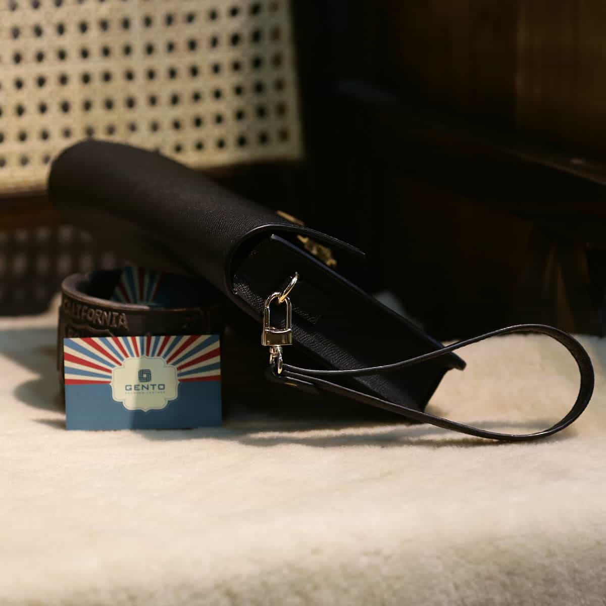 Clutch nam handmade da bò cao cấp T752 - GENTO Leather