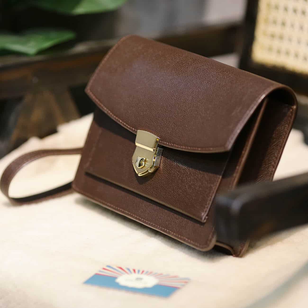 Clutch nam handmade da bò cao cấp T752 - GENTO Leather