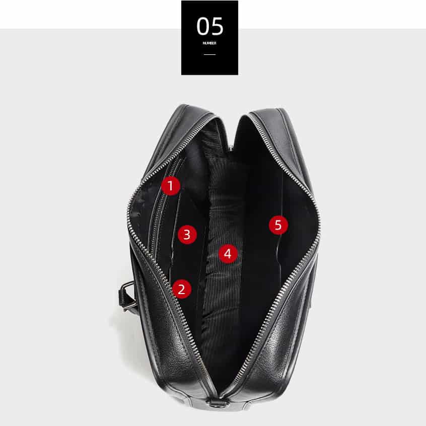 Cặp doanh nhân da thật Gento G644 Cặp doanh nhân da thật Gento G644