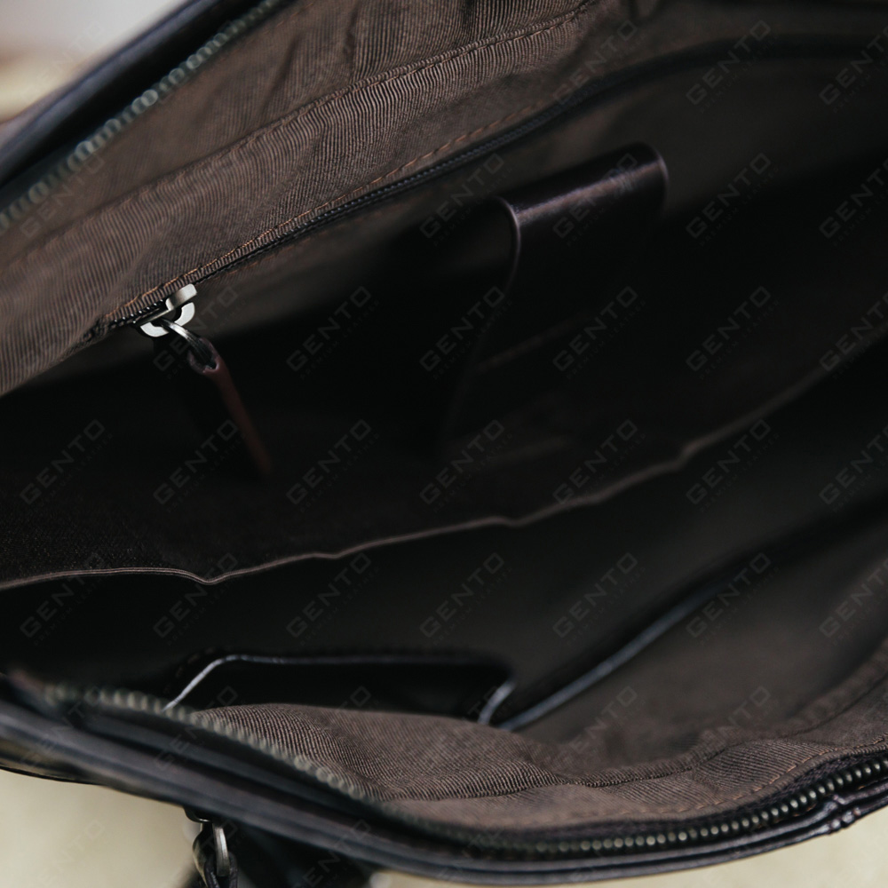 Túi đeo chéo nam da thật đựng laptop T630