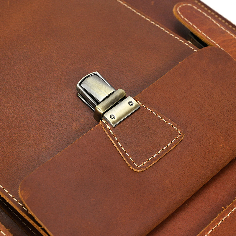 Balo đa năng da bò sáp Gento B323