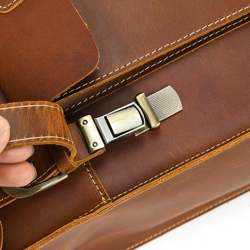 Balo đa năng da bò sáp Gento B323