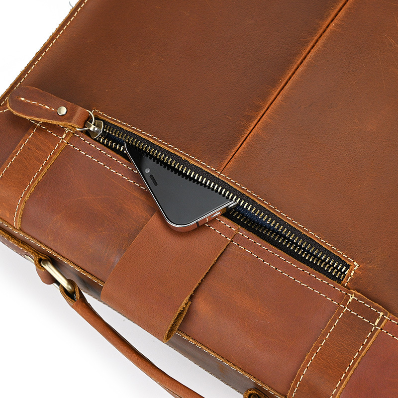 Balo đa năng da bò sáp Gento B323