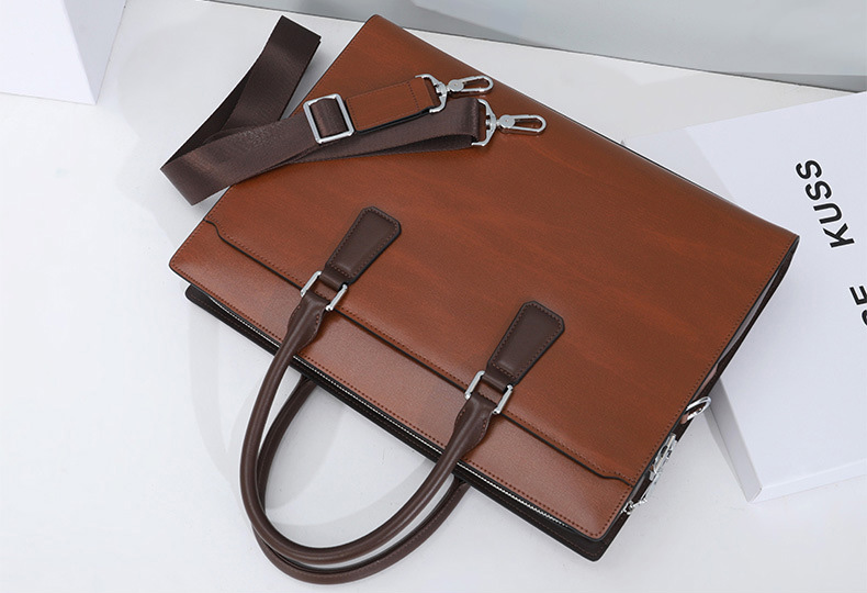 Cặp doanh nhân da thật khoá số Gento G662 Cặp doanh nhân da thật khoá số Gento G662