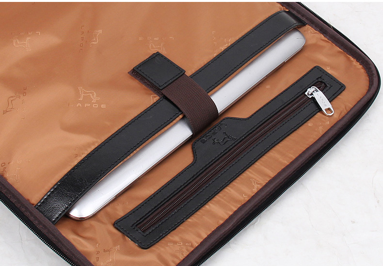 Vali doanh nhân da bò Saffiano 16 Inch D5016