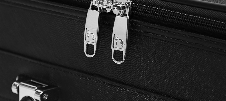 Vali doanh nhân da bò Saffiano 20 inch D517 - GENTO Leather