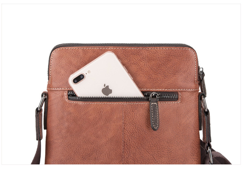 Túi đeo chéo da thật Gento T679 - GENTO Leather