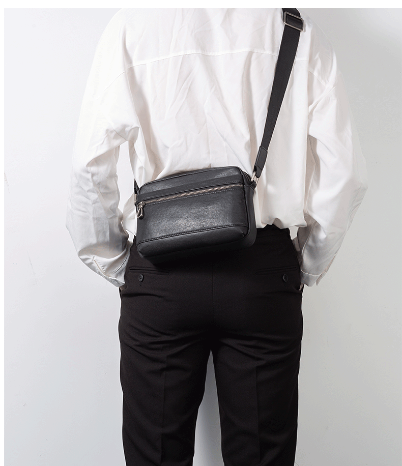 Túi đeo chéo da bò Gento T669 - GENTO Leather