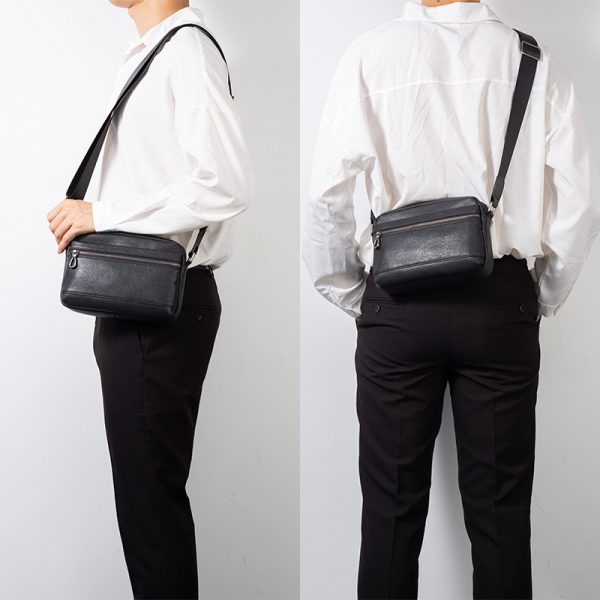 Túi đeo chéo da bò Gento T669