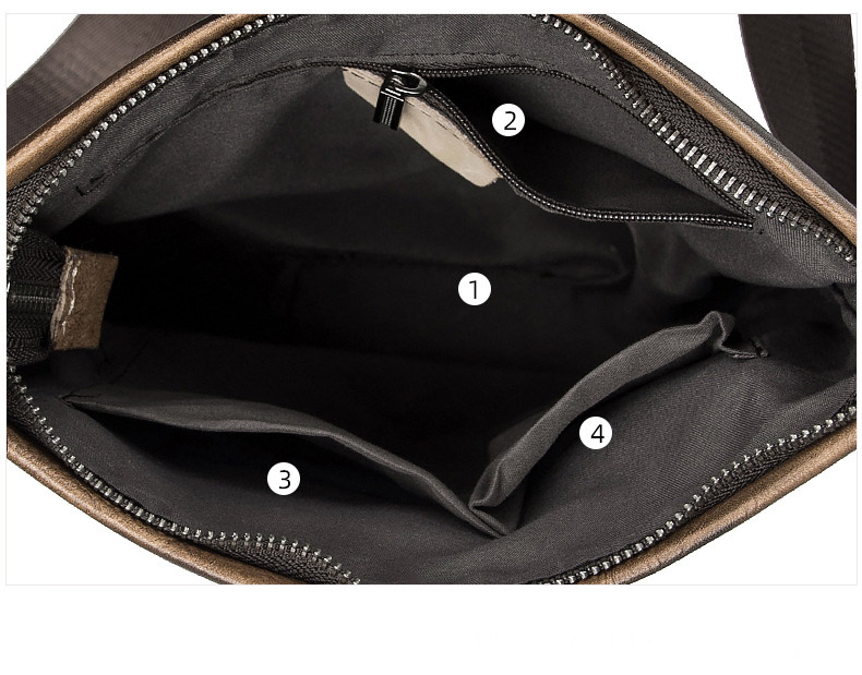 Túi đeo chéo da bò hàng hiệu Gento T678 - GENTO Leather