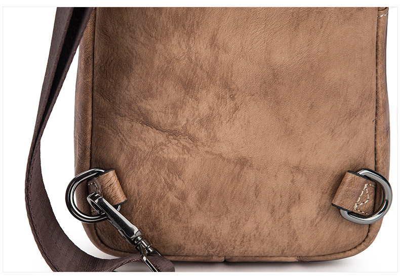 Túi đeo chéo trước ngực nam cao cấp Gento T677 - GENTO Leather