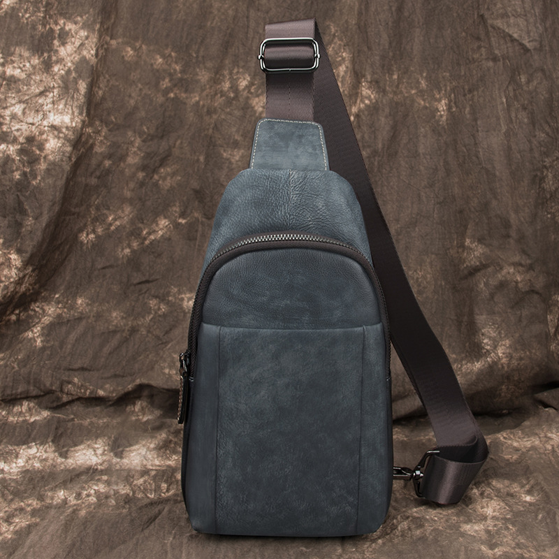 Túi đeo chéo trước ngực nam cao cấp Gento T677 - GENTO Leather