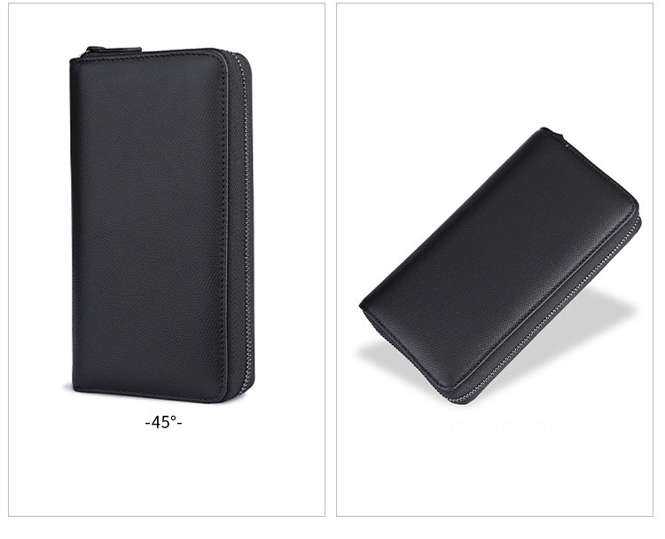 Ví cầm tay nam da bò Gento V7032 - GENTO Leather