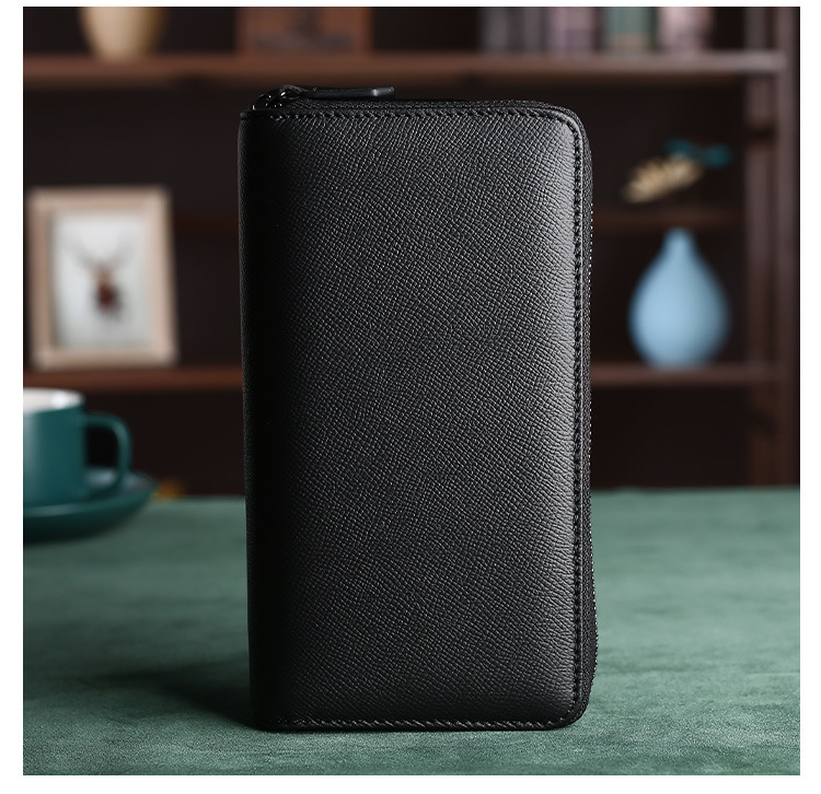 Ví cầm tay nam da bò Gento V7032 - GENTO Leather