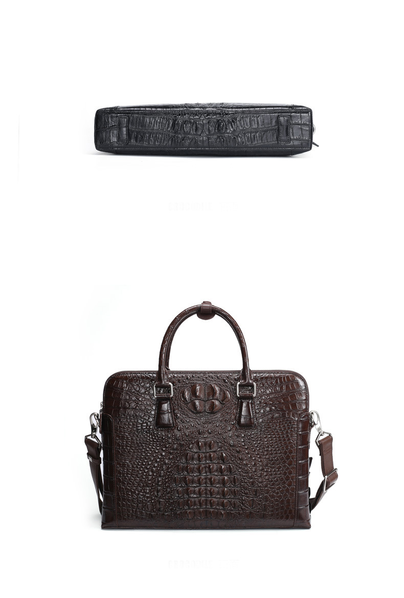 Cặp da cá sấu nam cao cấp G691 - GENTO Leather