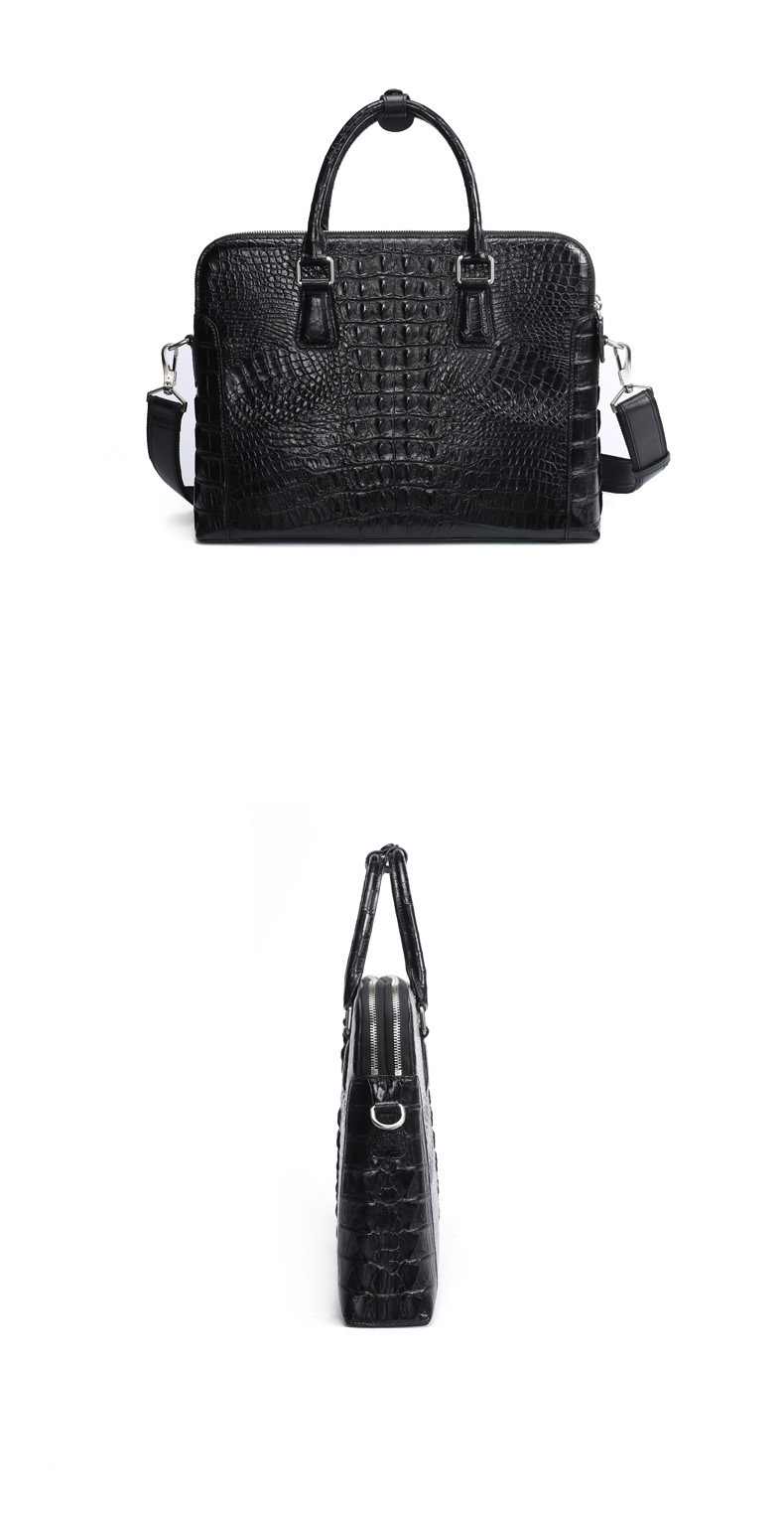 Cặp da cá sấu nam cao cấp G691 - GENTO Leather