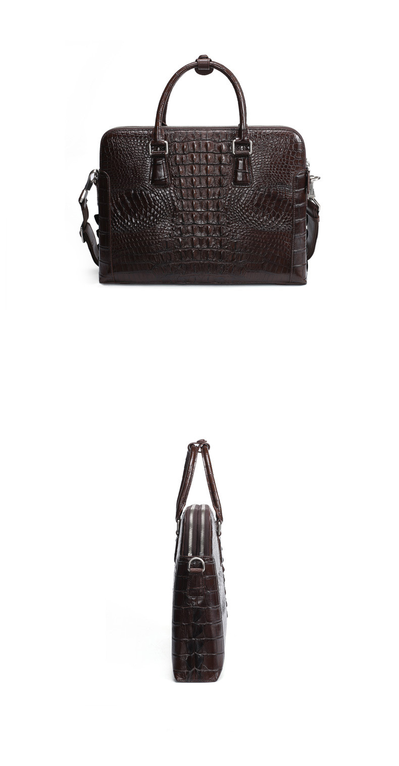 Cặp da cá sấu nam cao cấp G691 - GENTO Leather