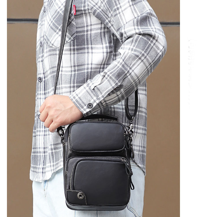 Túi đeo chéo da bò Gento T6001 - GENTO Leather