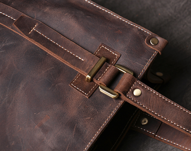 Túi Tote nam da bò sáp Gento T694 - GENTO Leather