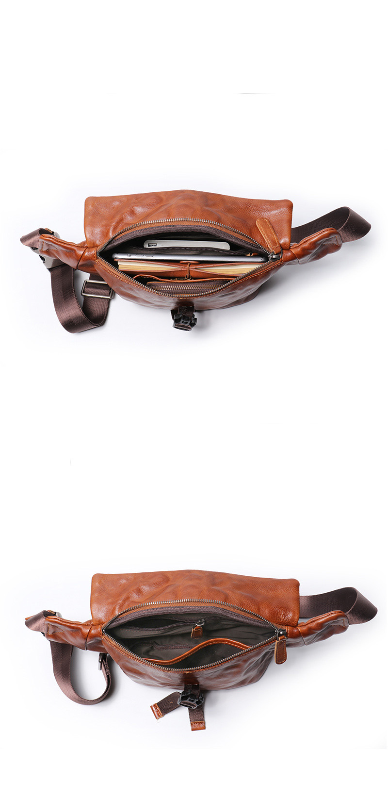 Túi đeo chéo trước ngực T698 - GENTO Leather