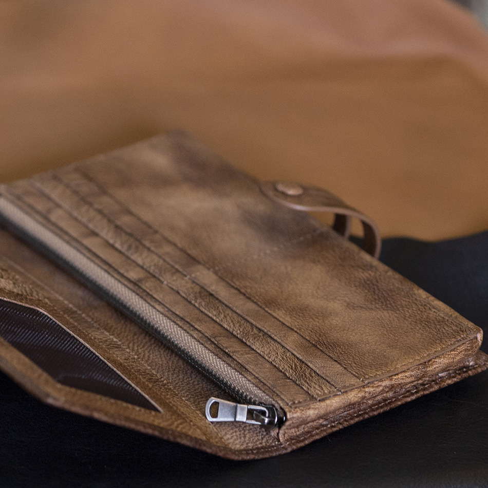 Ví dài nam cao cấp V7036 - GENTO Leather