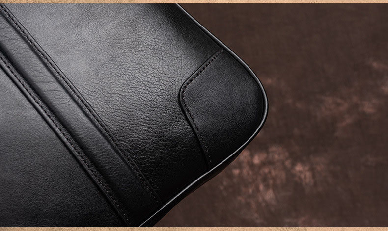 Cặp công sở da bò Vegtan Gento G803