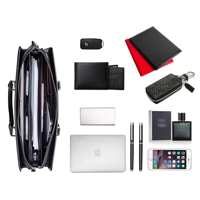 Cặp da doanh nhân hàng hiệu Gento G801 Cặp da doanh nhân hàng hiệu Gento G801