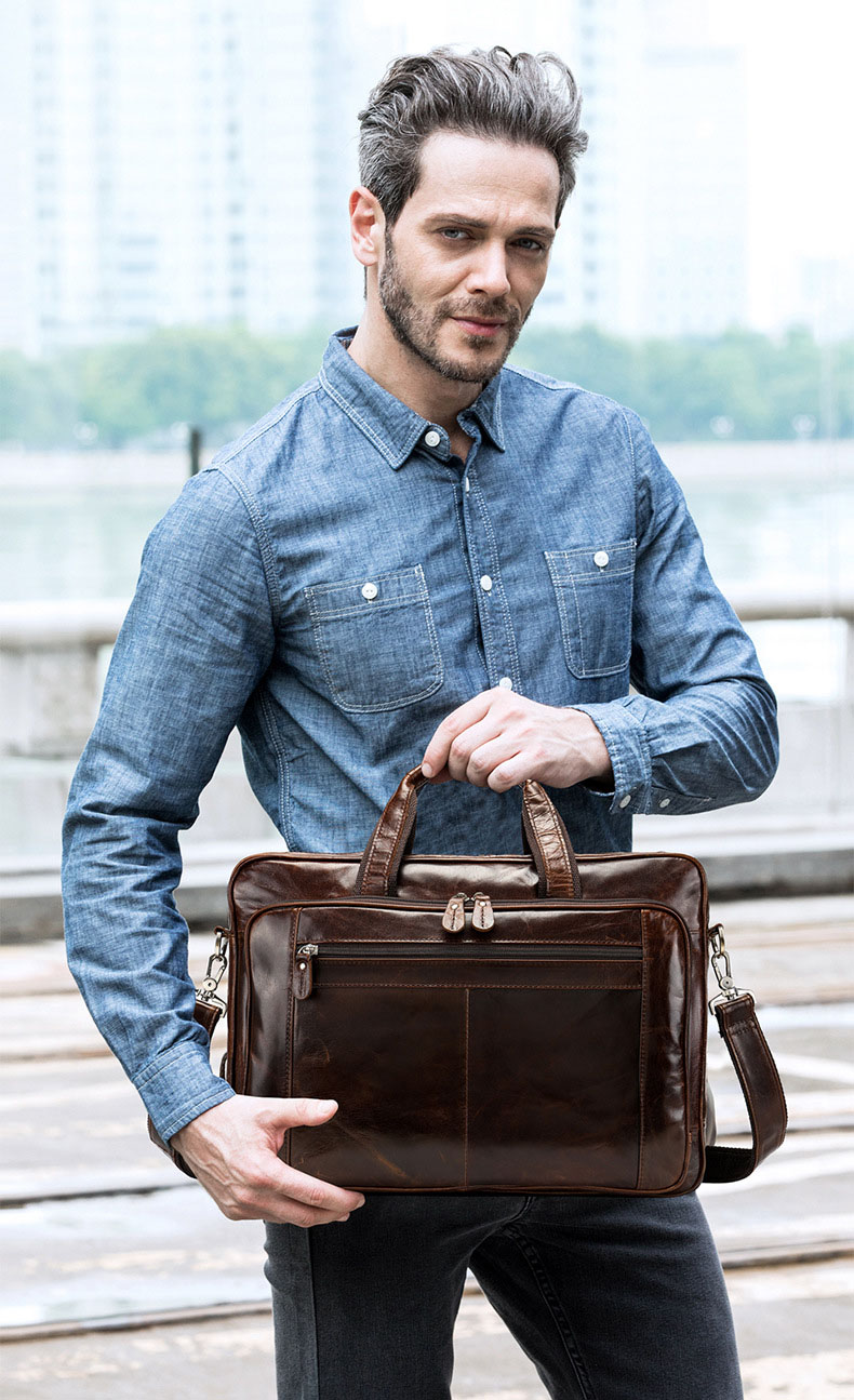 Cặp nam da thật form lớn Gento G690