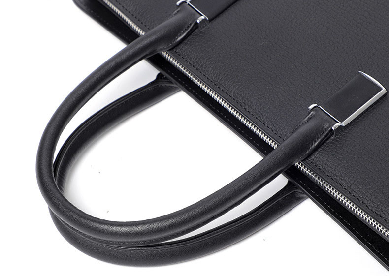 Cặp doanh nhân khoá số da thật hàng hiệu Gento G800