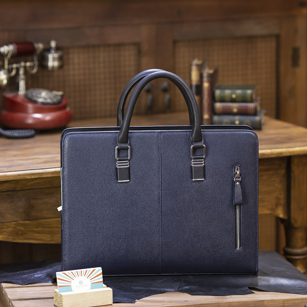 Cặp da công sở nam cao cấp Gento G809 - GENTO Leather