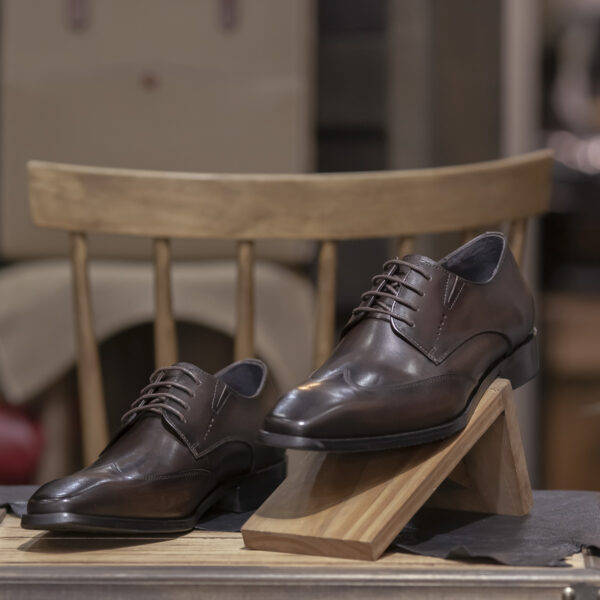 Giày derby nam da thật hàng hiệu Gento GD907