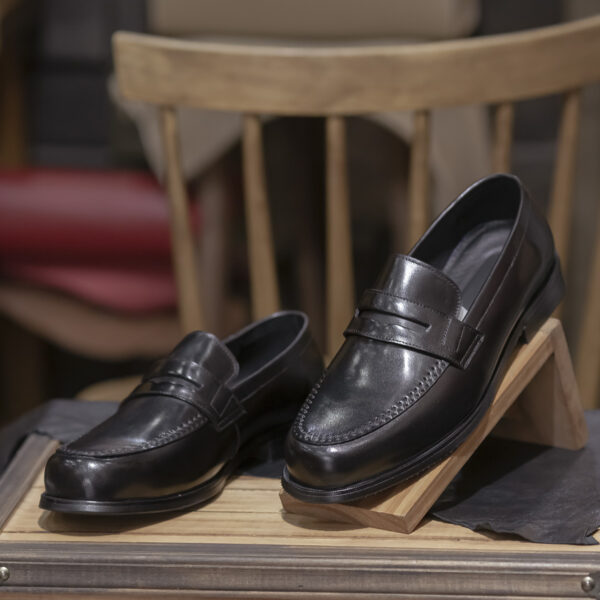 Giày da loafer nam handmade Gento GD934