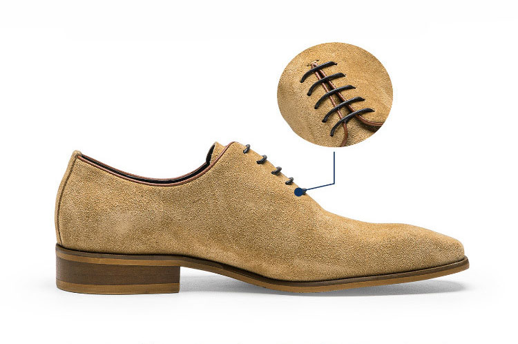 Giày oxford da lộn hàng hiệu cao cấp Gento GD909 Giày oxford da lộn hàng hiệu cao cấp Gento GD909