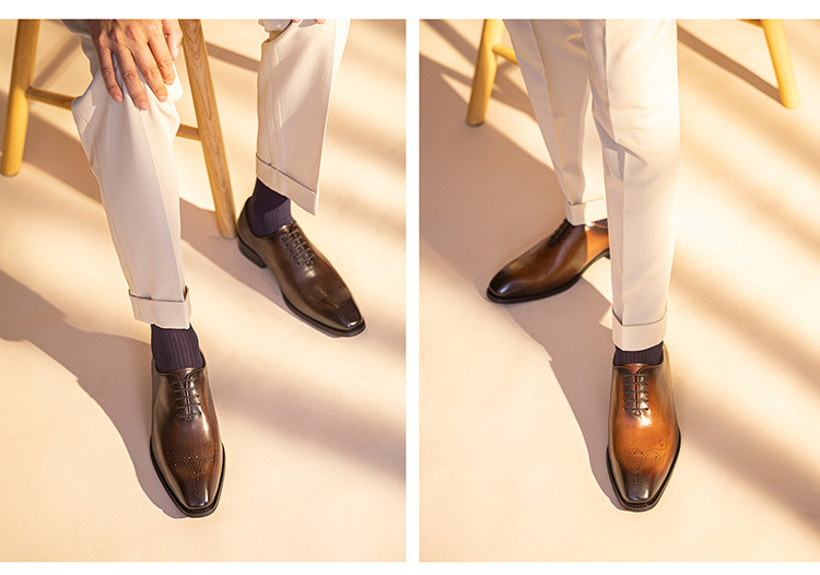 Giày oxford nam handmade Gento GD920 Giày oxford nam handmade Gento GD920