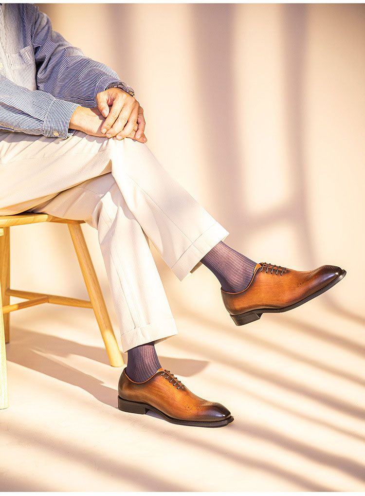 Giày oxford nam handmade Gento GD920 Giày oxford nam handmade Gento GD920