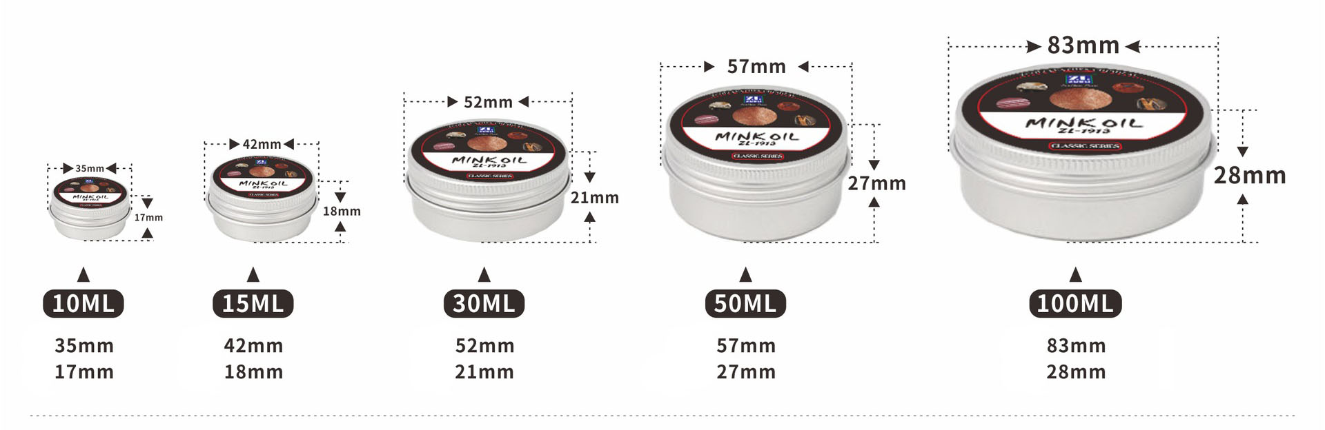Sáp bảo dưỡng đồ da Mink Oil ZL VS1120 Sáp bảo dưỡng đồ da Mink Oil ZL VS1120