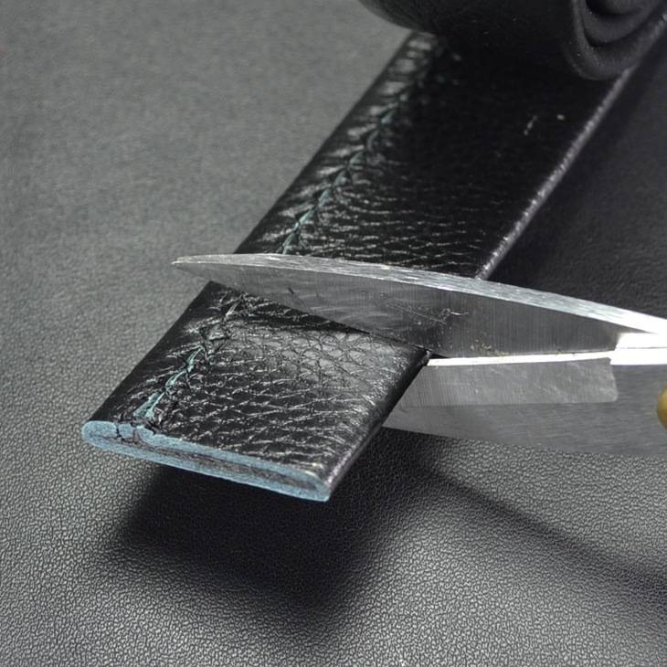 Thắt lưng nam da bò mặt chữ G Gento D4046