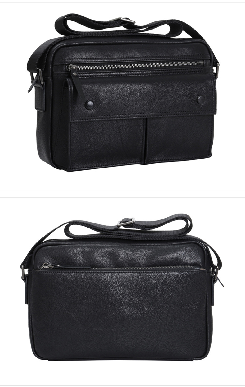 Túi đeo chéo nam da thật Gento T811