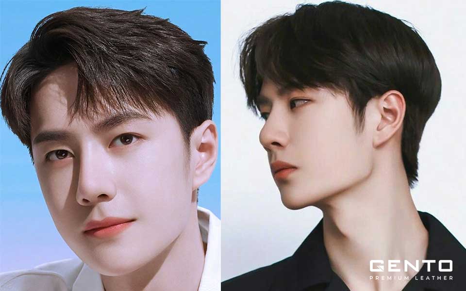 Tóc Two Block Mái Dài Lệch