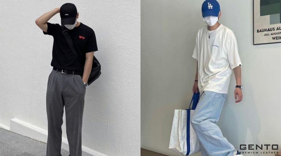 Chú ý khi phối đồ với quần jean ống rộng nam Chú ý khi phối đồ với quần jean ống rộng nam