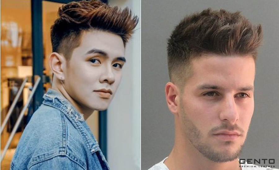 Kiểu tóc nam Undercut xoăn nhẹ Kiểu tóc nam Undercut xoăn nhẹ