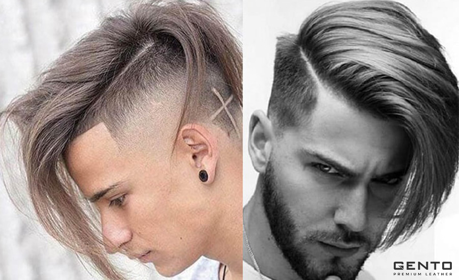 Kiểu tóc Undercut mái dài Kiểu tóc Undercut mái dài