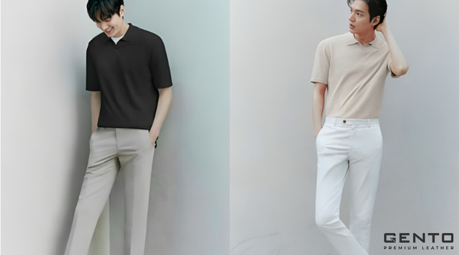 Phối outfit sang trọng với áo polo
