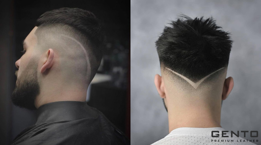 Tóc nam ngắn kẻ line Tóc nam ngắn kẻ line