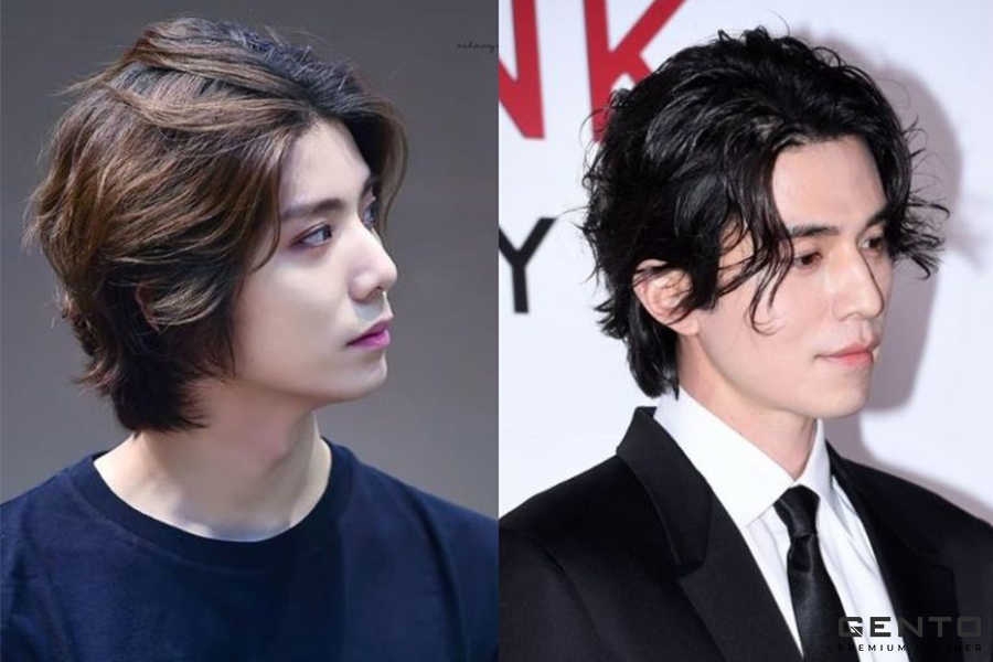 Tóc nam dài xoăn sóng Tóc nam dài xoăn sóng