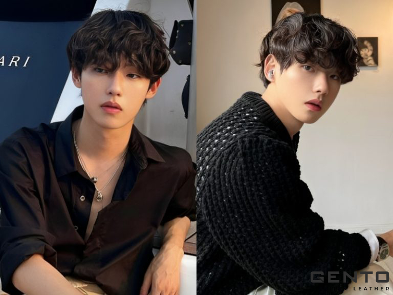 Tóc nam xoăn mì tôm 