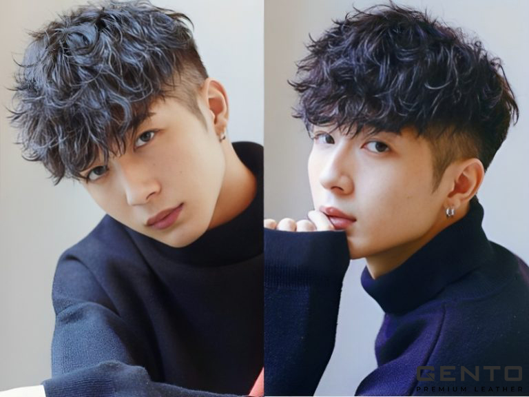 Kiểu tóc mohican uốn xoăn nam