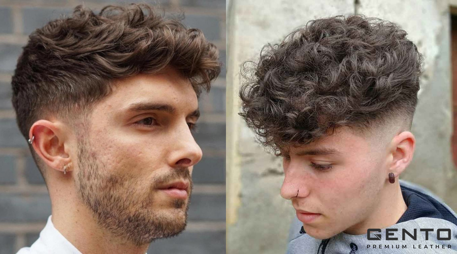 Kiểu tóc nam đẹp Undercut uốn xoăn Kiểu tóc nam đẹp Undercut uốn xoăn