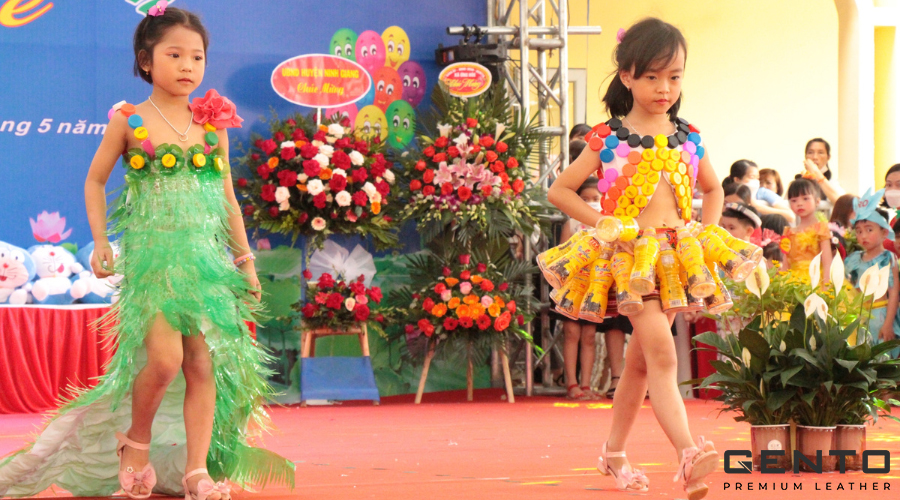 Trang phục tái chế cho bé Trang phục tái chế cho bé