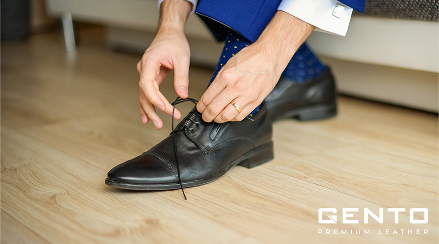 Nguyên tắc khi chọn giày cưới cho nam 